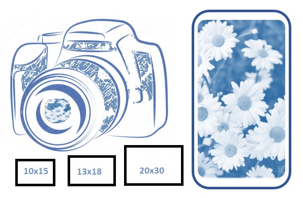Formati stampe fotografiche standard in centimetri e in pixel